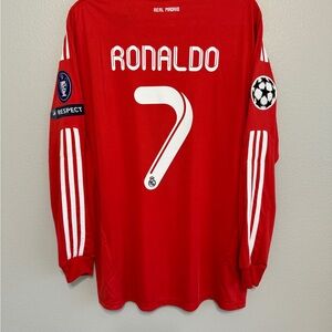 Real Madrid 2011/2012 Ronaldo UCL third soccer jersey